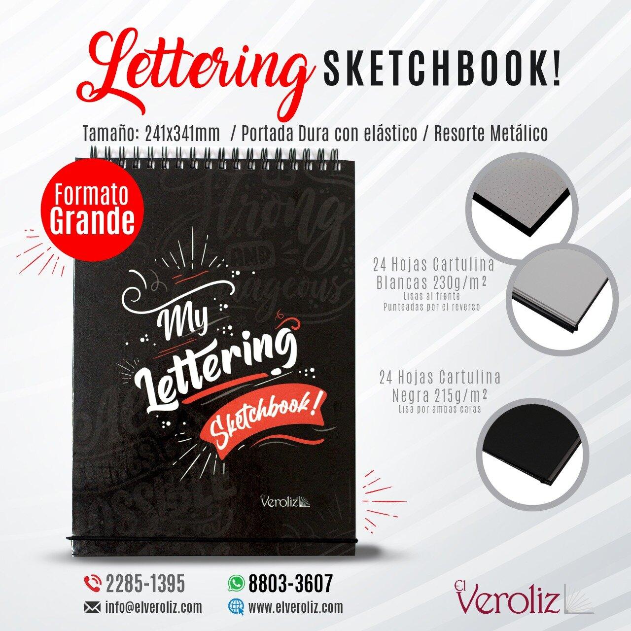 Cuaderno para Lettering Sketch Book